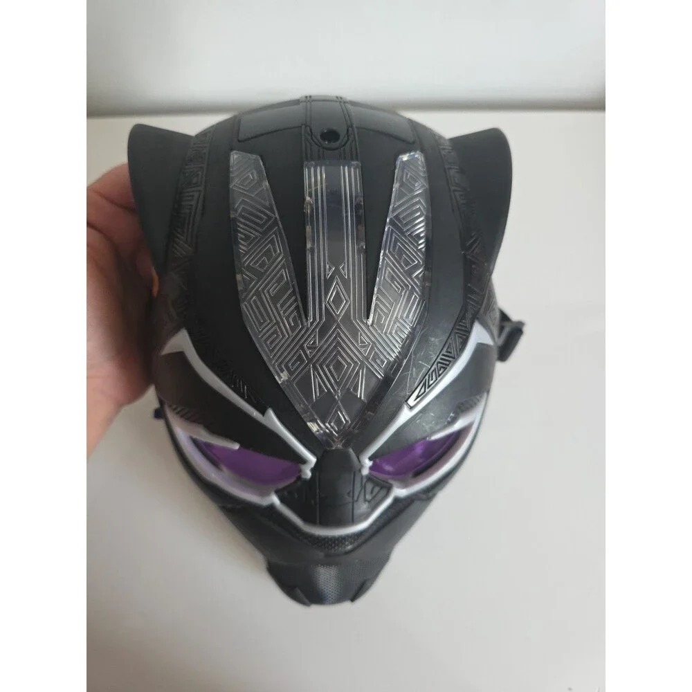 Black Panther Vibranium Power FX Light Up Mask Marvel Avengers‎ Cosplay Used